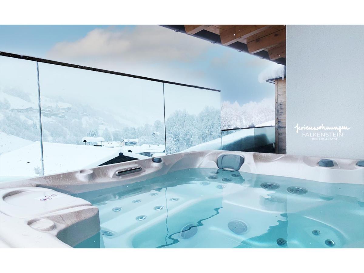 Ferienwohnungen Falkenstein Hinterglemm Saalbach-Hinterglemm Ngoại thất bức ảnh