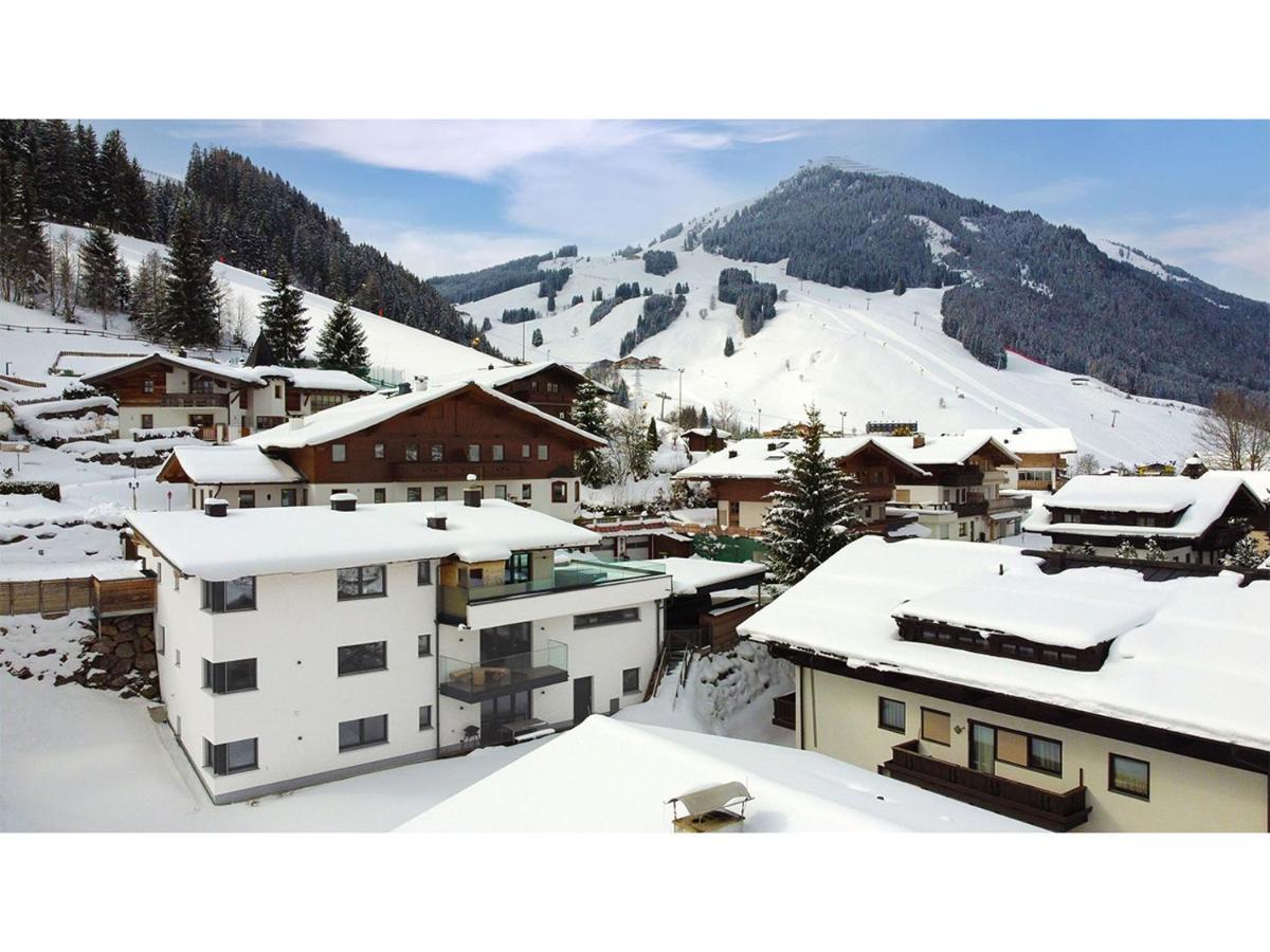 Ferienwohnungen Falkenstein Hinterglemm Saalbach-Hinterglemm Ngoại thất bức ảnh