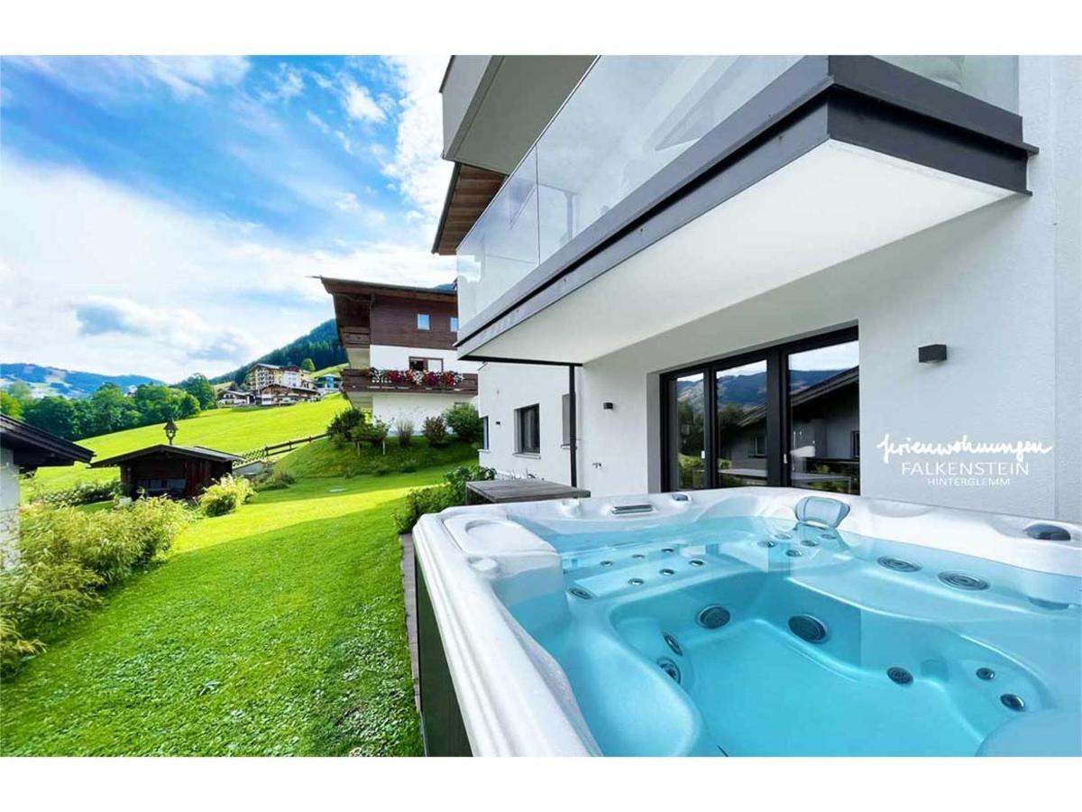 Ferienwohnungen Falkenstein Hinterglemm Saalbach-Hinterglemm Ngoại thất bức ảnh