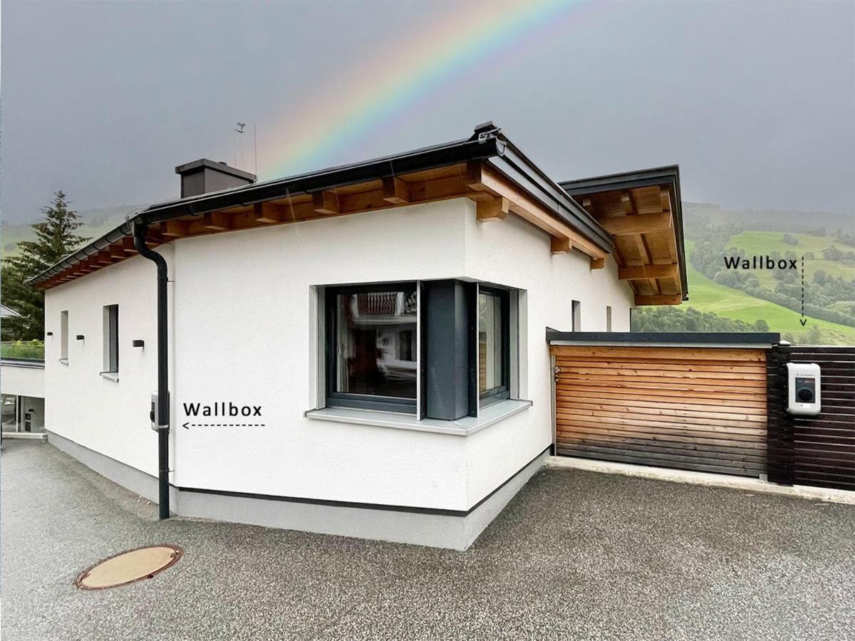 Ferienwohnungen Falkenstein Hinterglemm Saalbach-Hinterglemm Ngoại thất bức ảnh