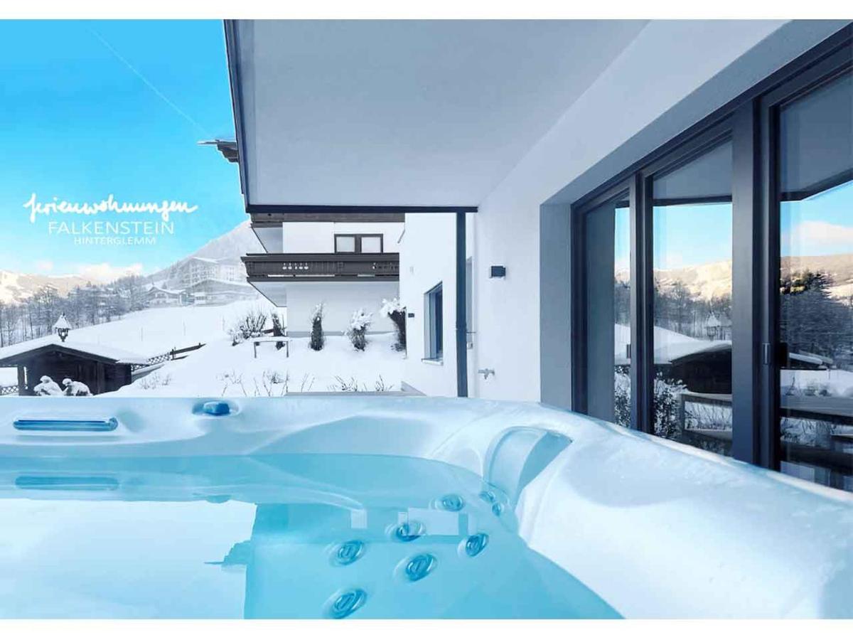 Ferienwohnungen Falkenstein Hinterglemm Saalbach-Hinterglemm Ngoại thất bức ảnh